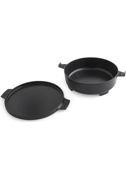 Dutch Oven Duo GBS – Döküm Tencere Seti Çift Fonksiyonlu Kapak / Tava | 6,8 L Kapasite | Emaye Kaplı