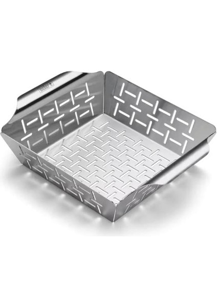 6481 Deluxe Grilling Basket Small – Küçük Izgara Sepeti 19x24 cm (Sebze & Et İçin; Tüm Weber Izgaralar Uyumlu) fırsatları