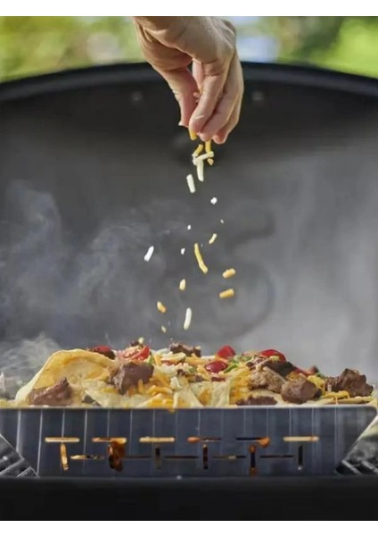 6481 Deluxe Grilling Basket Small – Küçük Izgara Sepeti 19x24 cm (Sebze & Et İçin; Tüm Weber Izgaralar Uyumlu) indirimleri