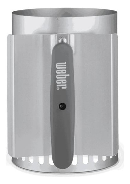 7447 Rapidfire Compact Chimney Starter – Küçük Kömür Başlatıcı (Hızlı ve Homojen Tutuş; 18″–26″ Weber Uyumlu)