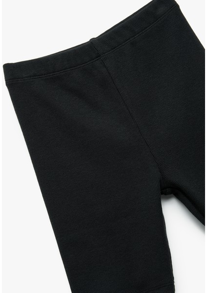 Pamuklu Beli Lastikli Basic Tayt modelleri