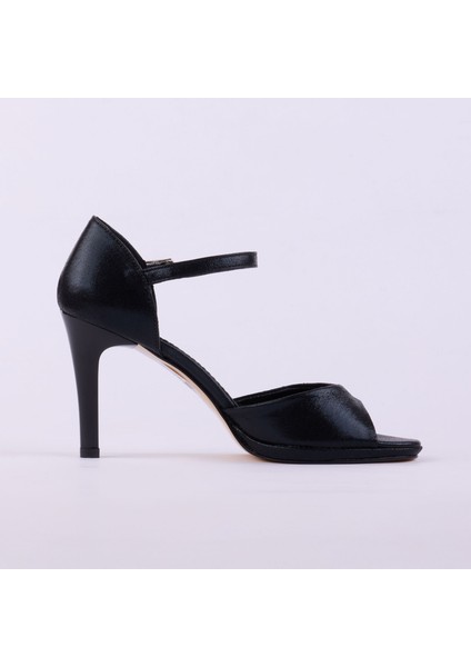 Hakiki Deri Topuklu Kadın Ayakkabısı 25MHT159 indirimleri