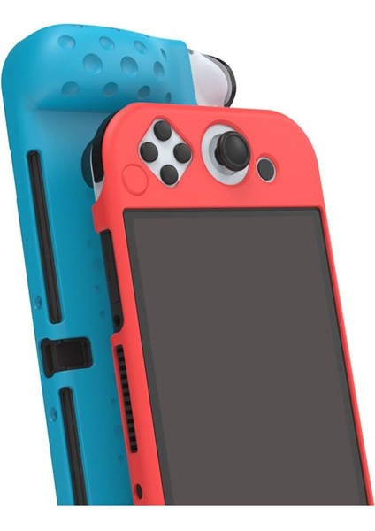 Nintendo Switch OLED El Destekli Grip Tasarımlı Koruyucu Silikon Kılıf