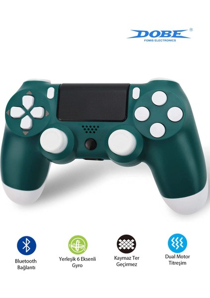 Ps4-Pc-Android Box-Android-Ios Telefon Tablet Uyumlu Titreşimli Bluetooth Oyun Kolu fiyatları