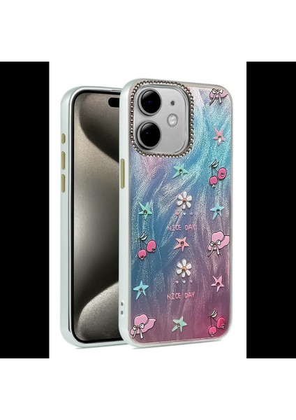 iPhone 11 Kılıf Blade Aynalı Desenli Kapak