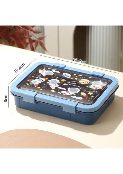 Sevimli Karikatür Mikrodalgada Kullanılabilir Öğrenci Beslenme Çantası (Yurt Dışından)
