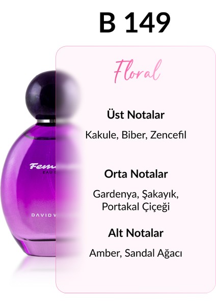 B149 Leader 100 ml Kadın Parfüm | Floral fiyatları