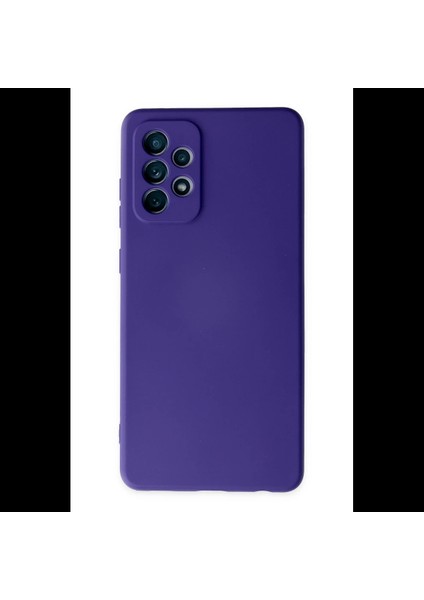 Samsung Galaxy A72 Kılıf Nano Içi Kadife Silikon