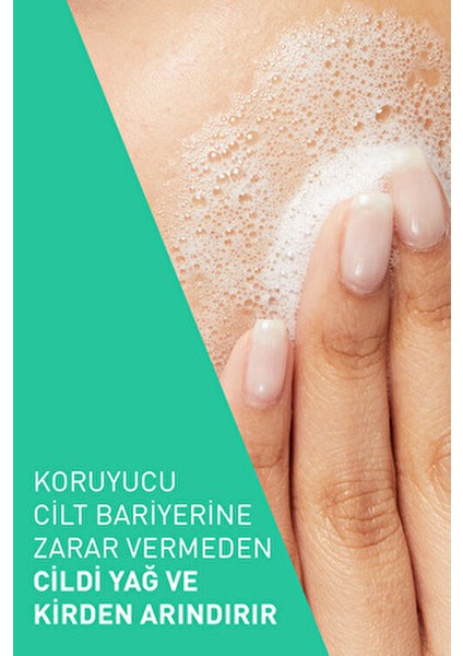 Köpüren Yüz Temizleyici Jel Cilt Yağını ve Kirini Arındırır 473 ml Tüm Cilt Tipleri