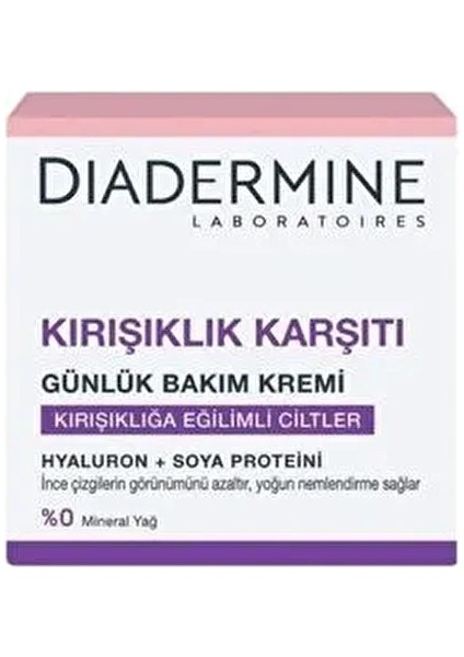 Günlük Bakım Kremi Kırışıklık Karşıtı Etkiyle Tüm Cilt Tipleri İçin 50 ml fiyatları