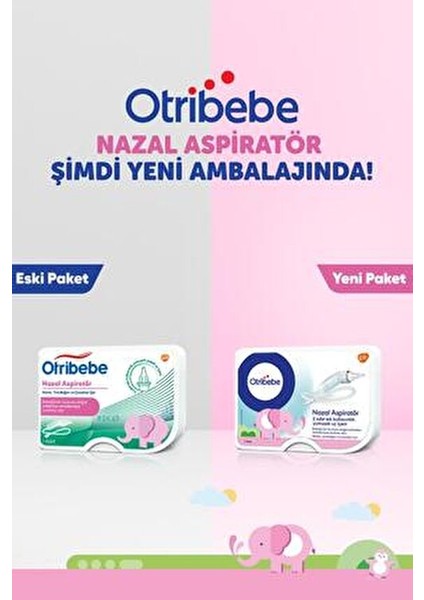 Burun Aspiratörü Bebek Dostu Yumuşak Uç ile Etkili Burun Temizliği 2 Adet modelleri