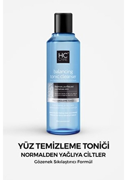Balancing Yüz Temizleme Toniği Yağlı Ciltler İçin Derinlemesine Temizleme 230 ml modelleri