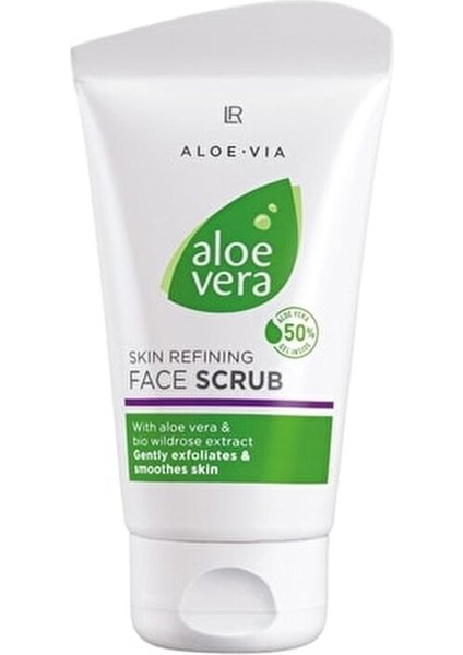 Aloe Vera Yüz Peelingi Jel Formda Karma Ciltler İçin 75 ml Aloe Vera İçerikli fiyatları