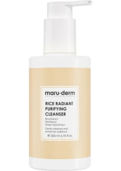 Maruderm Rice Radiant Tonik Tüm Cilt Tipleri İçin Ton Eşitleyici Etki 200 ml fiyatları