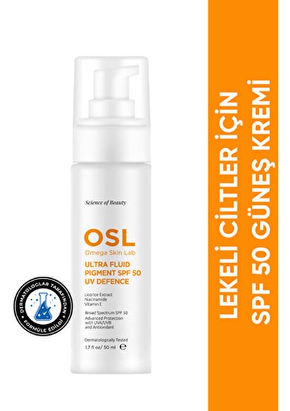 Ultrafluid Pigment SPF 50 Krem Kuru Ciltler İçin Leke Karşıtı 50 ml modelleri