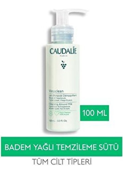 Vinoclean Temizleme Sütü Vegan Formül 100 ml Tüm Cilt Tipleri İçin Besleyici fiyatları