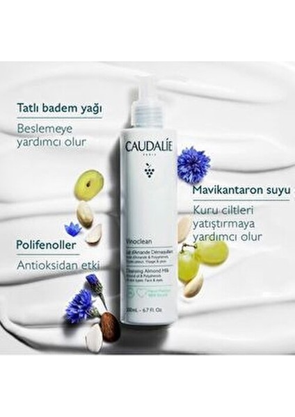 Vinoclean Temizleme Sütü Vegan Formül 100 ml Tüm Cilt Tipleri İçin Besleyici modelleri