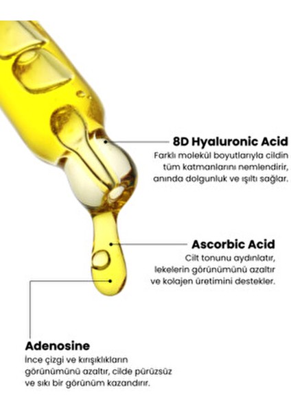Marine Algae Vitamin C Serum Leke Karşıtı Etki Tüm Cilt Tipleri İçin 30 ml
