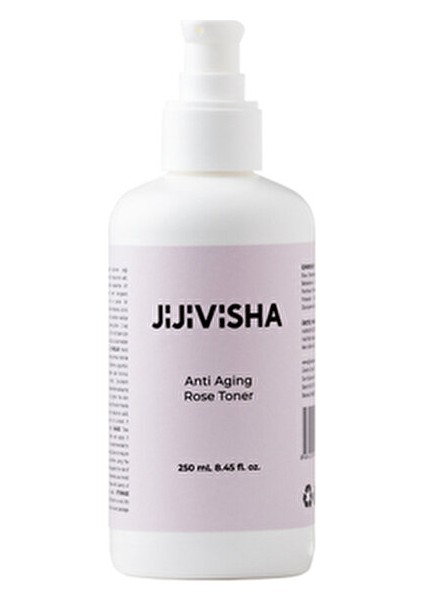AntiAging Gül Toniği Cilt Gözeneklerini Sıkılaştırır 250 ml Tüm Cilt Tipleri İçin