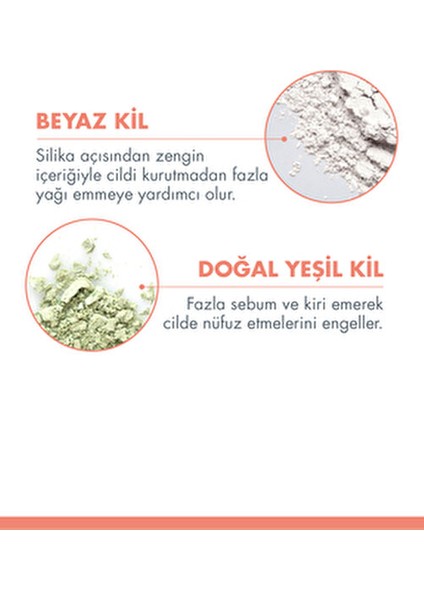 Cleanance Detox Mask Hassas ve Lekeli Ciltler İçin Matlaştırıcı 50 ml Kil İçerikli fırsatları