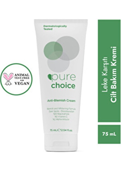 Leke Karşıtı Balm Tüm Cilt Tipleri İçin C Vitamini İçeren 75 ml Vegan Krem indirimleri