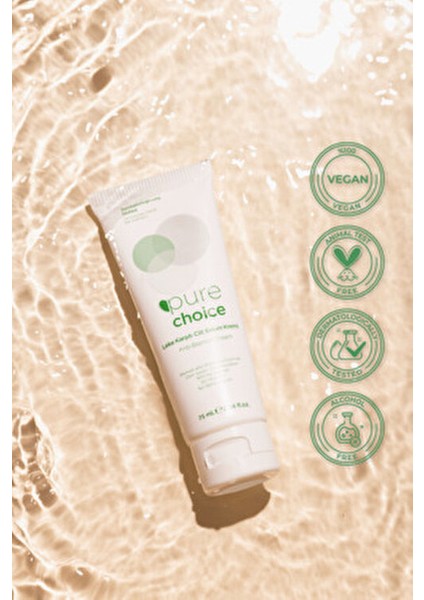 Leke Karşıtı Balm Tüm Cilt Tipleri İçin C Vitamini İçeren 75 ml Vegan Krem