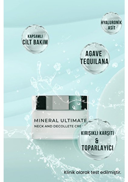 Mineral Ultimate Boyun ve Dekolte Kremi Sıkılaştırıcı Etki 60 ml Tüm Cilt Tipleri İçin fırsatları