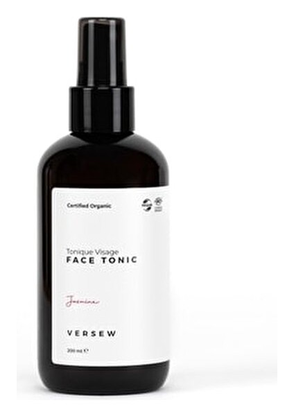 Organik Tonik Arındırıcı ve Sıkılaştırıcı Etki 200 ml Tüm Ciltler İçin Aloe Vera ve Yasemin