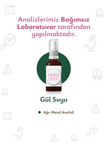 Gül Suyu 50 ml Normal Ciltler İçin Ferahlatıcı Etkiyle Doğal Gül Aroması