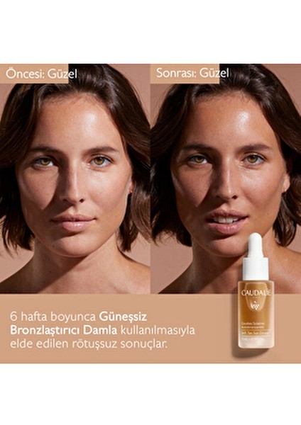 Güneşsiz Bronzlaştırıcı Damla Üzüm Çekirdeği Yağı ile Canlandırıcı Etki 15 ml Tüm Cilt Tipleri İçin modelleri
