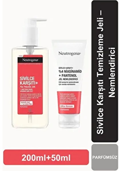 Yüz Temizleme Jeli %4 Niacinamid ile Akne Karşıtı 50 ml Tüm Cilt Tiplerine Uygun modelleri