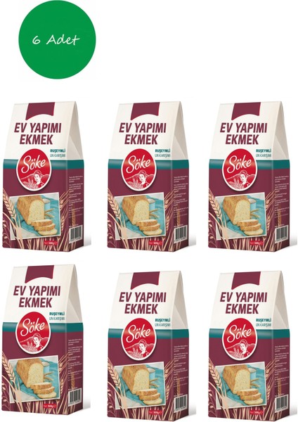 Ruşeymli Un Karışımı 500 gr x 6 Adet