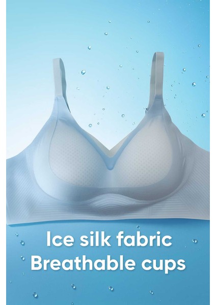 Antibakteriyel Ultra Ince ve Hafif Buz Ipek Nefes Alan Terletmez Zero Gram Tül Detaylı Sütyen fiyatları