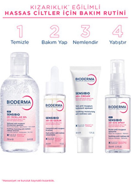 Sensibio AR+ Kızarıklık Karşıtı Sprey Hassas Ciltler İçin 70 ml Kokusuz