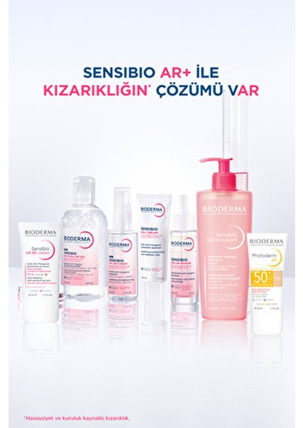 Sensibio AR+ Kızarıklık Karşıtı Sprey Hassas Ciltler İçin 70 ml Kokusuz