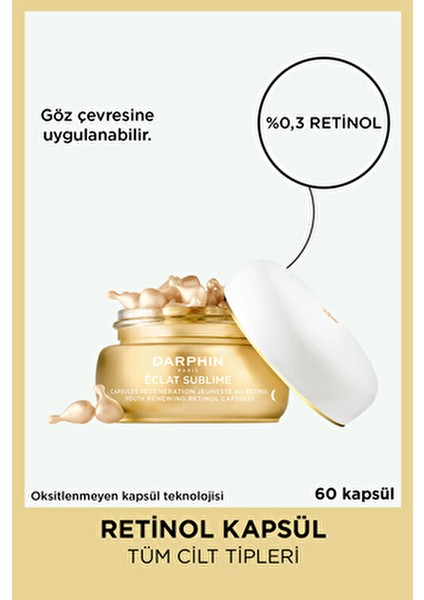 Eclat Sublime Yenileyici Cilt Kapsülleri Tüm Cilt Tipleri İçin 60 Adet C Vitamini fiyatları
