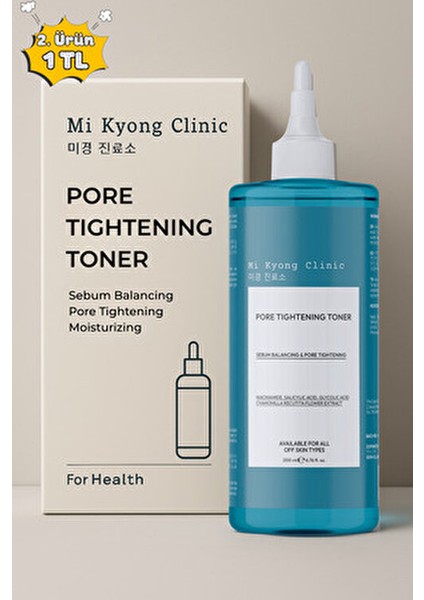 Tonik Glikolik Asit İçeren Gözenek Karşıtı 200 ml Tüm Cilt Tipleri İçin fırsatları