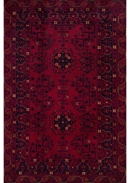 Bordo Madalyon Modern Etnik Desenli Halı | Makinada Yıkanabilir | Hav Toz Vermez | Leke Tutmayaz | Kaymaz Taban | Dijital Makine Baskı | Salon Yolluk Mutfak Halısı