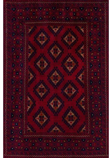 Bordo Bordürlü Modern Etnik Desenli Halı | Makinada Yıkanabilir | Hav Toz Vermez | Leke Tutmayaz | Kaymaz Taban | Dijital Makine Baskı | Salon Yolluk Mutfak Halısı