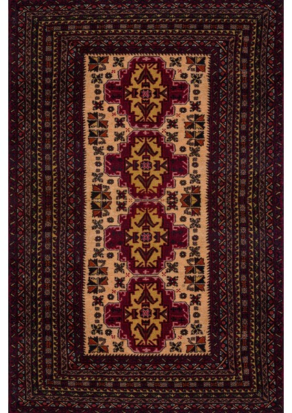 Bordo Madalyon Modern Etnik Desenli Halı | Makinada Yıkanabilir | Hav Toz Vermez | Leke Tutmayaz | Kaymaz Taban | Dijital Makine Baskı | Salon Yolluk Mutfak Halısı