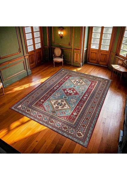 Bordo Madalyon Modern Etnik Desenli Halı | Makinada Yıkanabilir | Hav Toz Vermez | Leke Tutmayaz | Kaymaz Taban | Dijital Makine Baskı | Salon Yolluk Mutfak Halısı modelleri