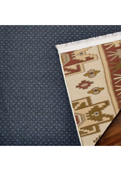 Krem Madalyon Modern Etnik Desenli Halı | Makinada Yıkanabilir | Hav Toz Vermez | Leke Tutmayaz | Kaymaz Taban | Dijital Makine Baskı | Salon Yolluk Mutfak Halısı fırsatları