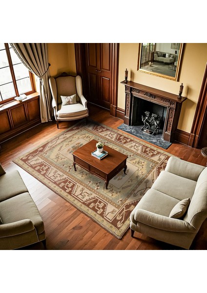 Krem Bordürlü Modern Etnik Desenli Halı | Makinada Yıkanabilir | Hav Toz Vermez | Leke Tutmayaz | Kaymaz Taban | Dijital Makine Baskı | Salon Yolluk Mutfak Halısı fiyatları