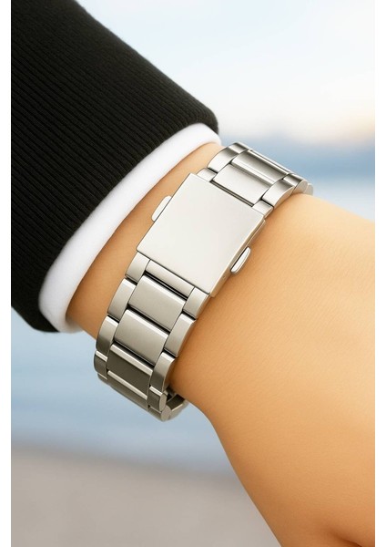 London Erkek Kol Saati – Çelik Kordon – Yeşil Spor Kadran – Takvimli – 2 Yıl Garantili fırsatları