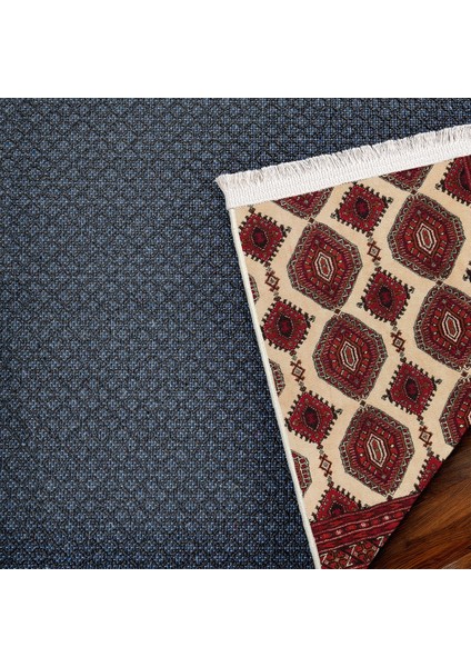 Bordo Bordürlü Modern Etnik Desenli Halı | Makinada Yıkanabilir | Hav Toz Vermez | Leke Tutmayaz | Kaymaz Taban | Dijital Makine Baskı | Salon Yolluk Mutfak Halısı fırsatları