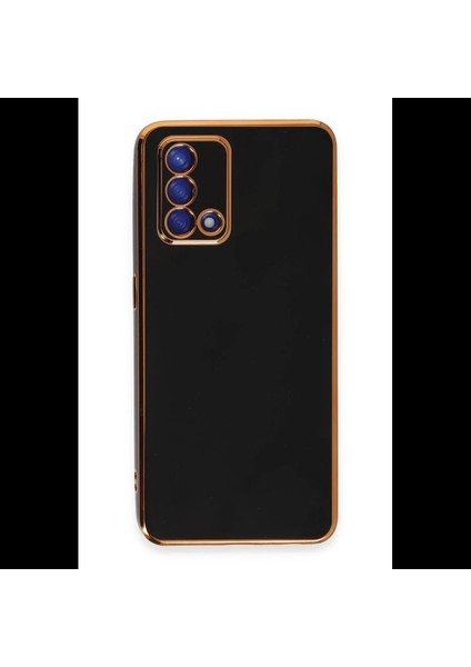 Oppo A74 4g Kılıf Volet Silikon - Siyah