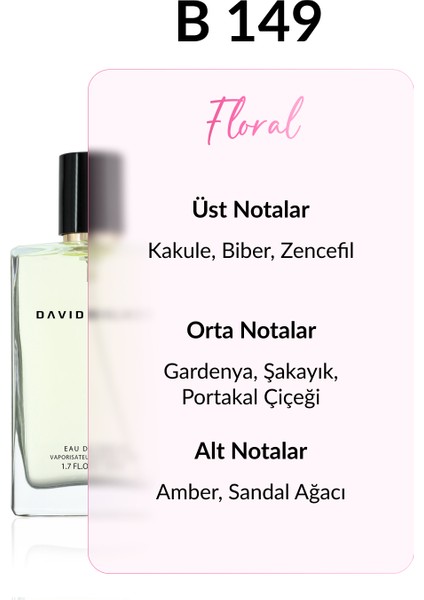 B149 Leader 50 ml Kadın Parfüm | Floral fiyatları