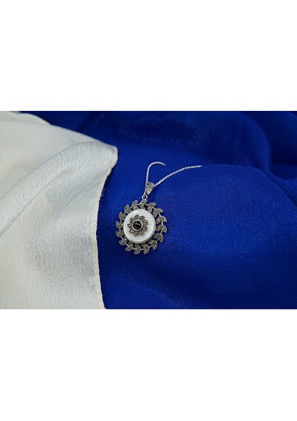 Yuvarlak Taşlı Kolye SK0003 fiyatları