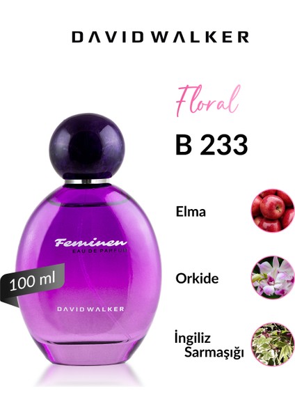 B233 Valeria 100 ml Kadın Parfüm | Floral