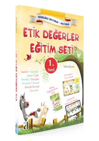 Damla 1.sınıf Etik Değerler Eğitim Seti